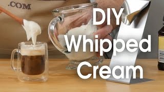 DIY whipped cream in 60 seconds [upl. by Niaz]