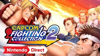 Capcom Fighting Collection 2 – Announcement Trailer – Nintendo Switch [upl. by Emmeram]