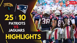 New England Patriots vs Jacksonville Jaguars  Highlights [upl. by Onaicilef]