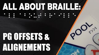 Setting PG offsets and User Alignments for Printing Braille on the 461UF661UF [upl. by Goeger804]