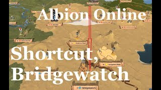 Albion Online  Caerleon to Bridgewatch fast almost safely [upl. by Darrin]