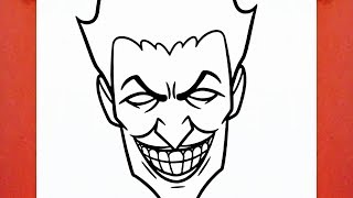 HOW TO DRAW THE JOKER [upl. by Nirro]