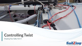 Upwind Mainsail Trim Shaping Your Sail Part 4  Controlling Twist [upl. by Arman]