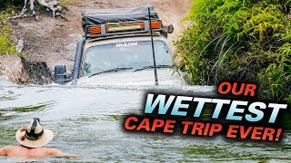 CAPE YORK MADNESS  Which 4WD FLOATED ROOFDEEP RIVER CROSSING  Old Telegraph Track in detail [upl. by Sathrum]