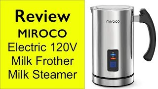 Review Miroco Milk Frother  How to make froth milk at home [upl. by Jasper]