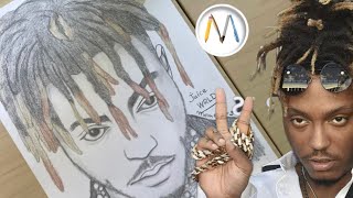 How to draw Juice WRLD [upl. by Jenks]