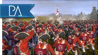 INTENSE US LINE BATTLE  Regiments of American Revolution Mod Gameplay [upl. by Essyla]