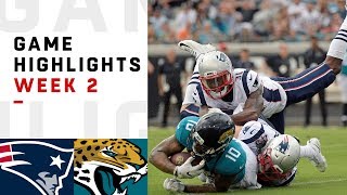 Patriots vs Jaguars Week 2 Highlights  NFL 2018 [upl. by Wakerly]