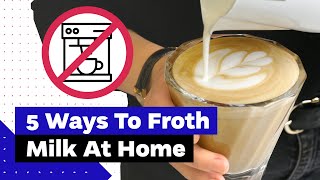 How To Froth Milk At Home Best Milk Frothers Review [upl. by Noyk]