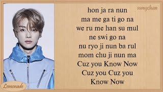 NCT U  Know Now Easy Lyrics [upl. by Limaa]