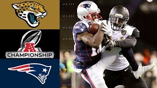 Jaguars vs Patriots  NFL AFC Championship Game Highlights [upl. by Mihcaoj]