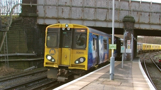 Half an Hour at 216  Birkenhead North Station 1022017  Class 507 508 terminus [upl. by Anai]