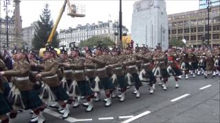 Home Coming Parade 2nd Battalion The Regiment of Scotland 2 Scots [upl. by Nov]