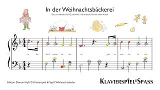 In der Weihnachtsbäckerei Weihnachtslieder Kinder [upl. by Rind]