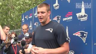 Patriots host Jacksonville Jaguars for joint practice [upl. by Gnanmas83]