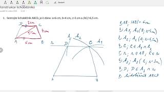 7ročník Konstrukce lichoběžníků 1 [upl. by Livvy]