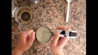 How To Latte Art With Instant Coffee [upl. by Ardnikat]